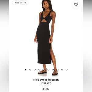 L*Space Black Maxi Dress